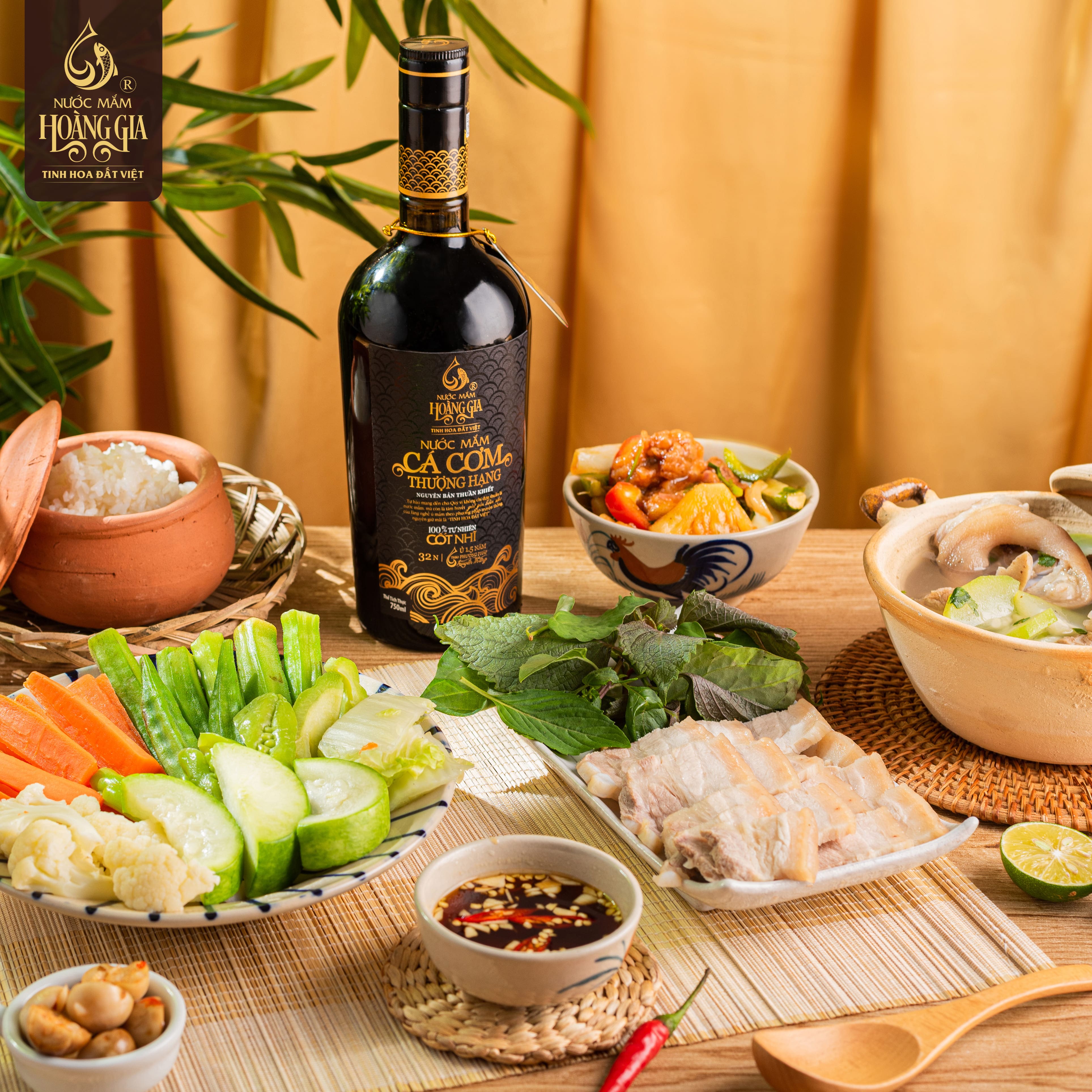 [MUA 2 TẶNG 1] MUA 2 Nước Mắm Hoàng Gia 750ml (Hộp giấy) TẶNG 1 Nước Mắm Hoàng Gia 500ml (Hộp giấy)