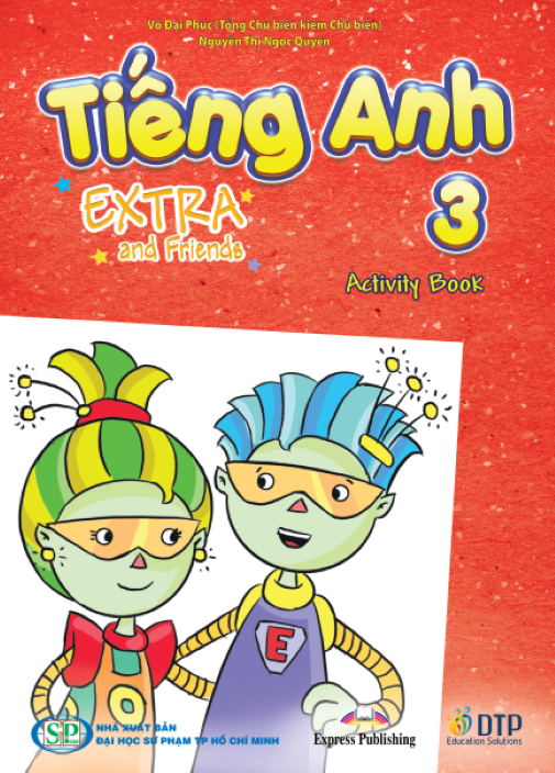 Hình ảnh Tiếng Anh 3 Extra and Friends Activity book (Sách bài tập)