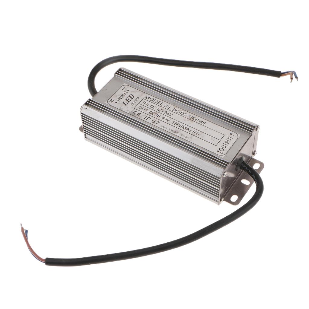 Waterproof Constant Current Led Driver Power Supply DC38-49V 1800mA Light