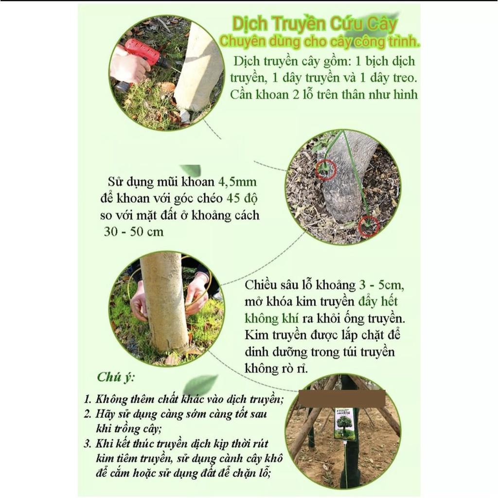 Túi Dịch Truyền Dinh Dưỡng Cho Cây Trình, Công Cảnh . Gíup Bật Mầm, Bật rễ nhanh