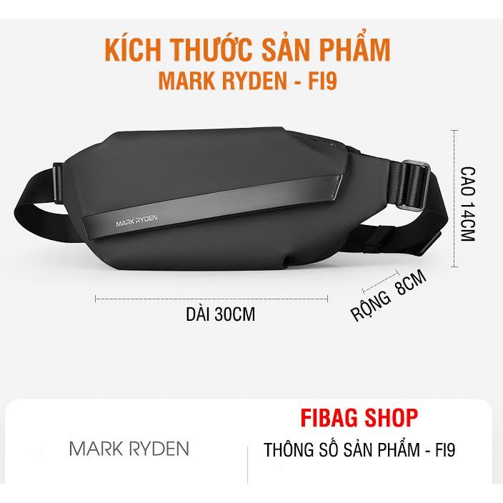 TÚI ĐEO CHÉO NAM MARK RYDEN FI9 (CHEST BAG) Cao Cấp - Chống Thấm Nước - Chính Hãng