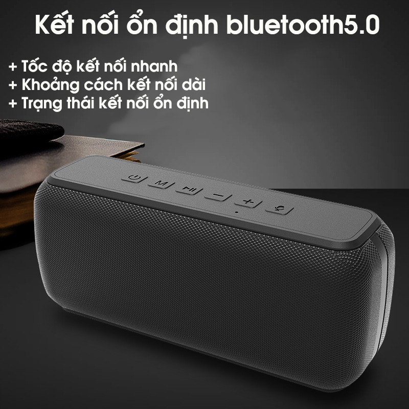 Loa Bluetooth Siêu Bass Điều Khiển Bằng Giọng Nói 60W PKCB103 - Hàng Chính Hãng