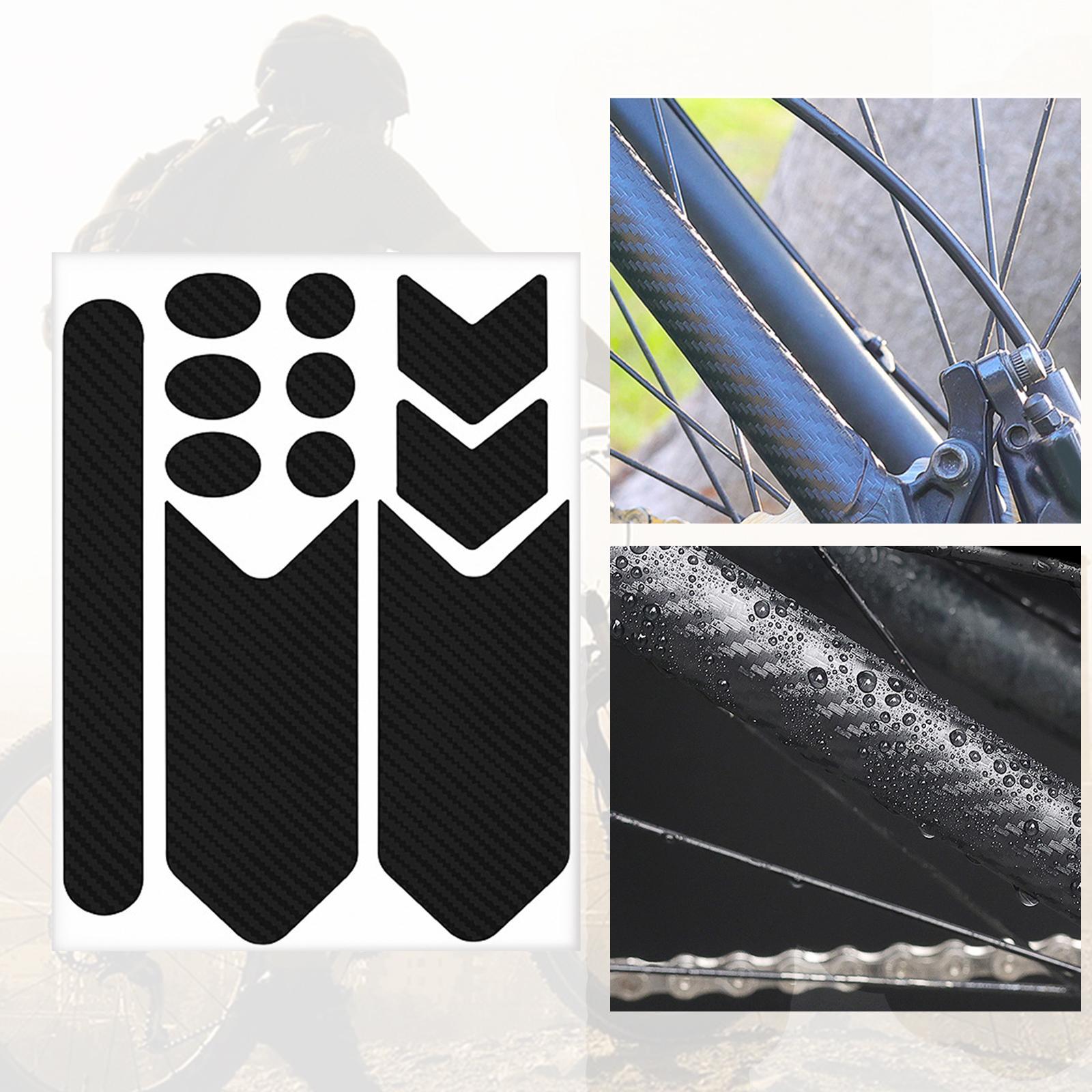2-3pack Bike Frame Protector Sticker Tape Bicycle Protect Cover Carbon Fiber