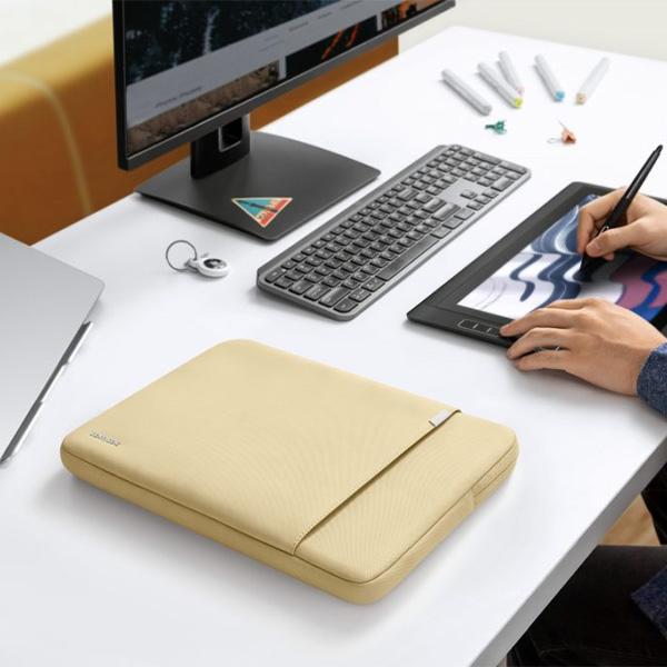TÚI CHỐNG SỐC TOMTOC 360* PROTECTIVE CHO MACBOOK AIR/PRO 13” bảo vệ hoàn hảo chống va đập và trầy xước cho máy tính - HÀNG CHÍNH HÃNG