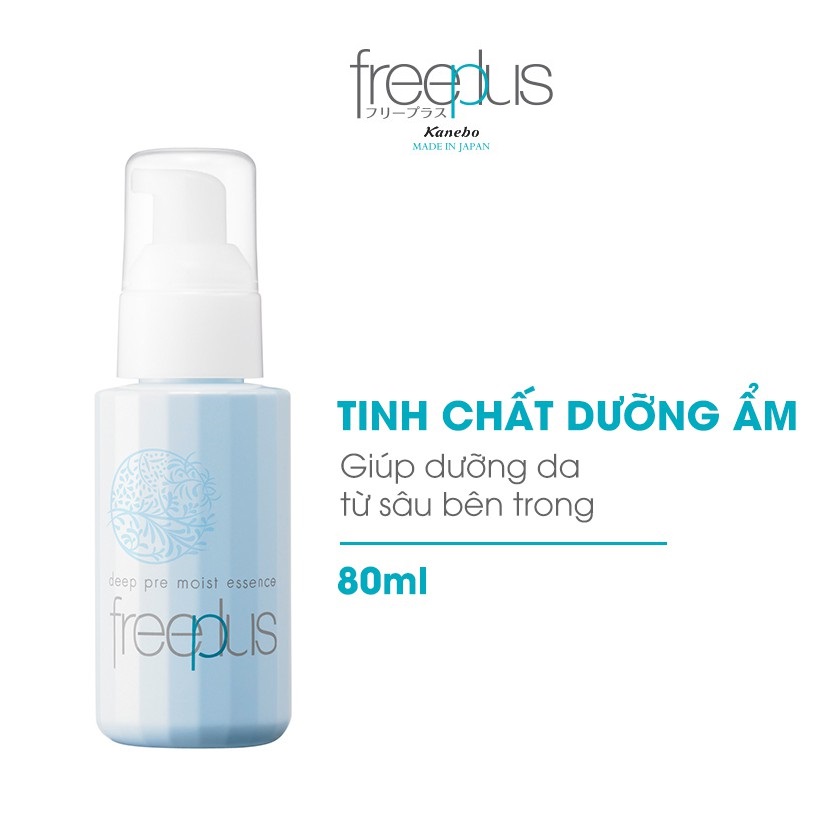 Tinh Chất Dưỡng Ẩm Dịu Nhẹ Freeplus Deep Pre Moist Essence 80ml