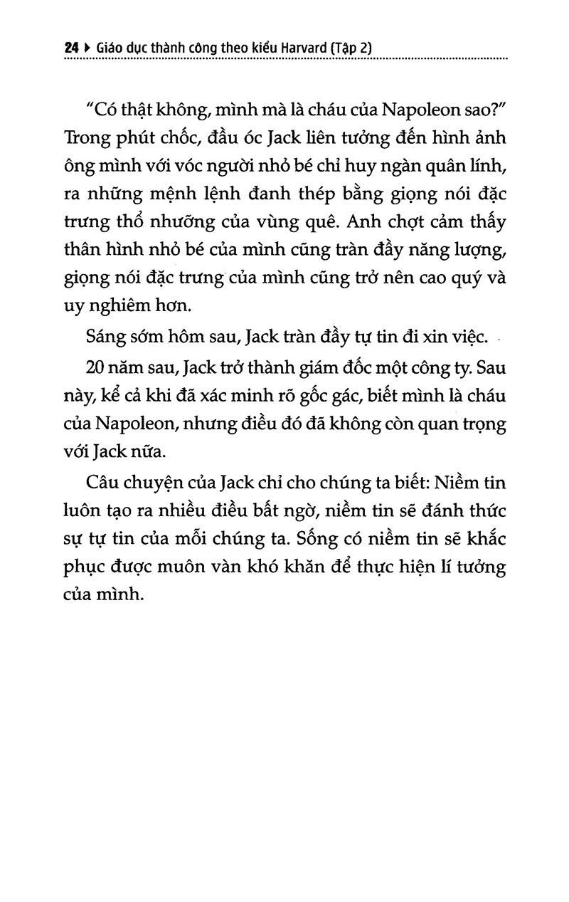 Giáo Dục Thành Công Theo Kiểu Harvard Tập 2