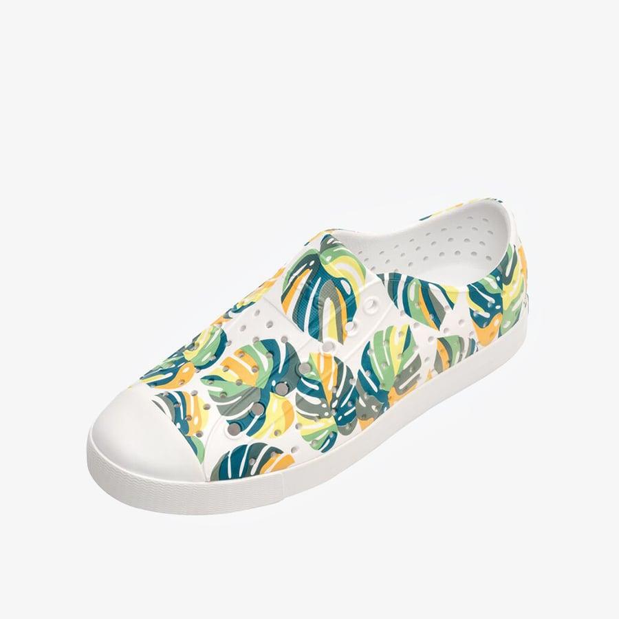 Giày Lười Unisex Native Jefferson Sugarlite Print