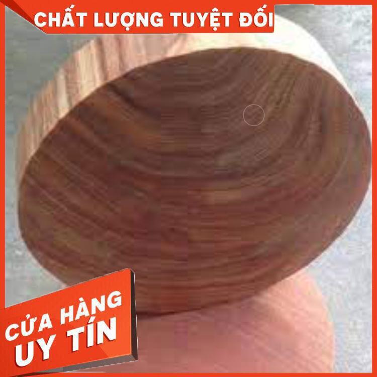 Thớt Nghiến Tây Bắc 100% đường kính 26cm dày 2cm