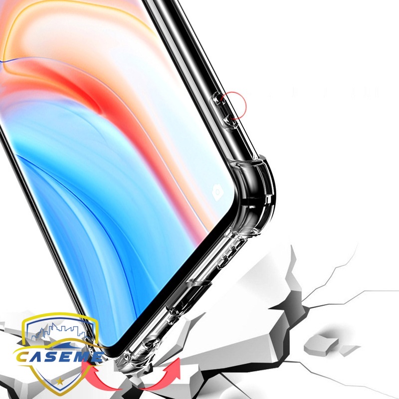 Ốp lưng dẻo trong chống sốc dành cho OPPO Reno5