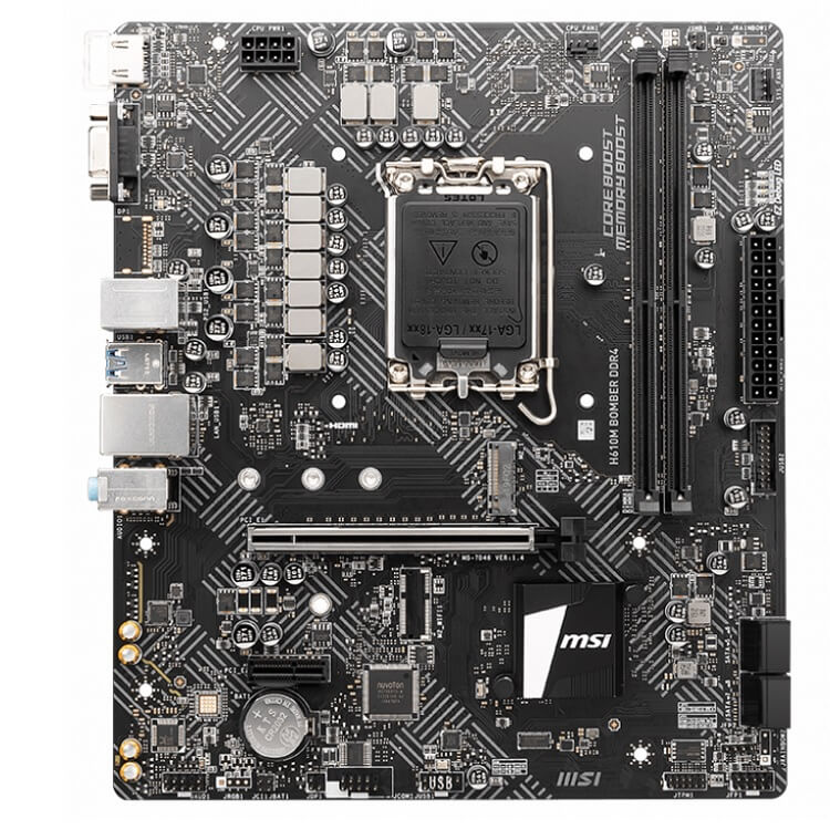 Mainboard MSI H610M Bomber DDR4 - Hàng chính hãng