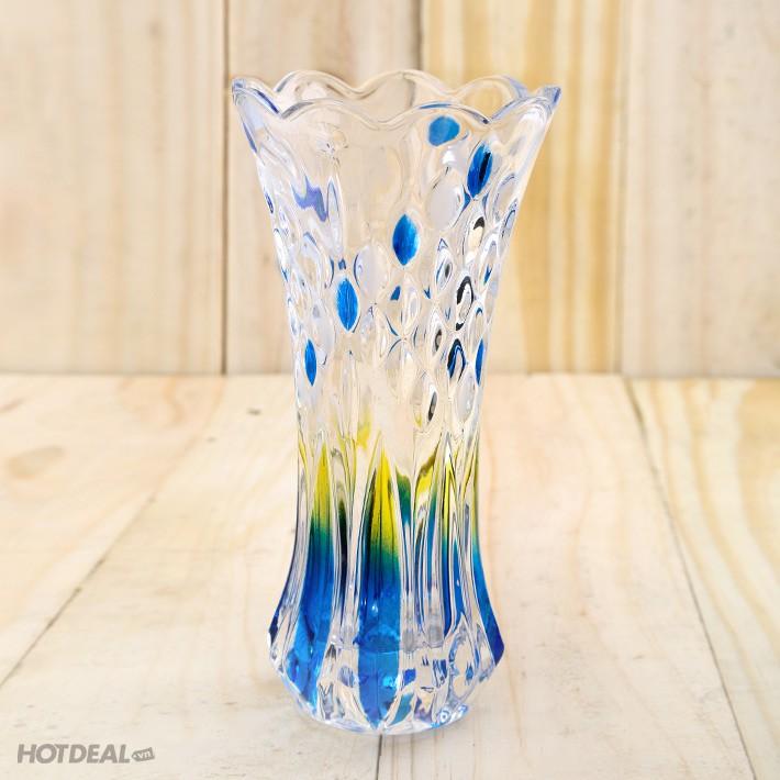BÌNH CẮM HOA THỦY TINH CAO CẤP CAO 25 CM