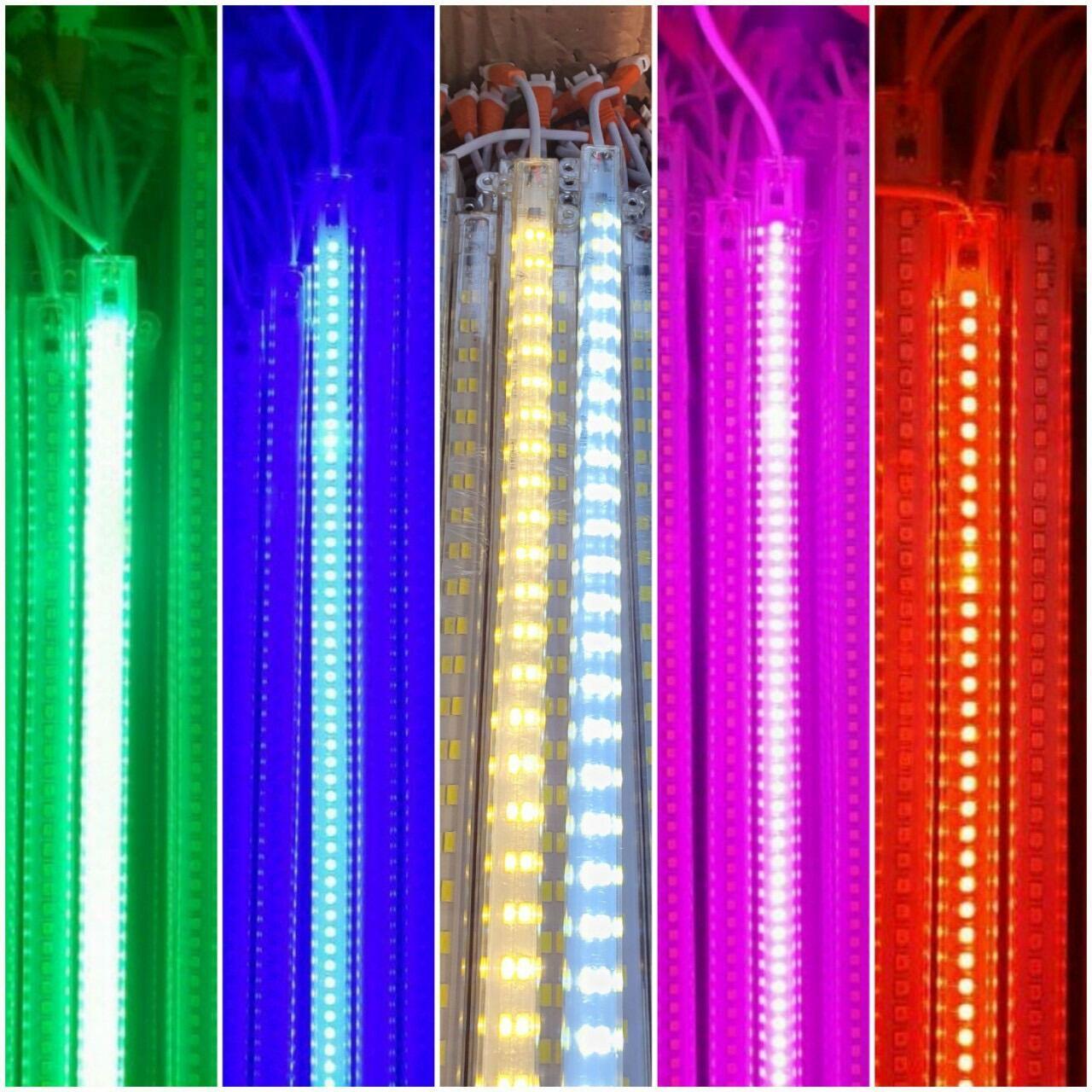 5 đèn led thanh vỏ nhựa 220V 50CM . Có thể nối tiếp nhiều thanh lại với nhau.
