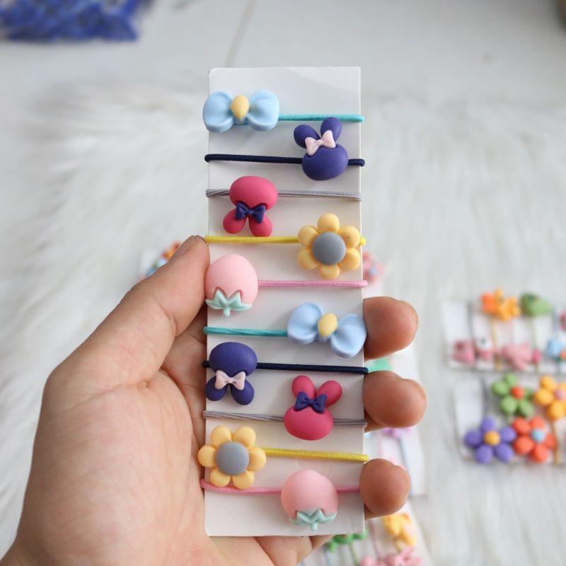 Sỉ dây cột tóc siêu xinh cho bé