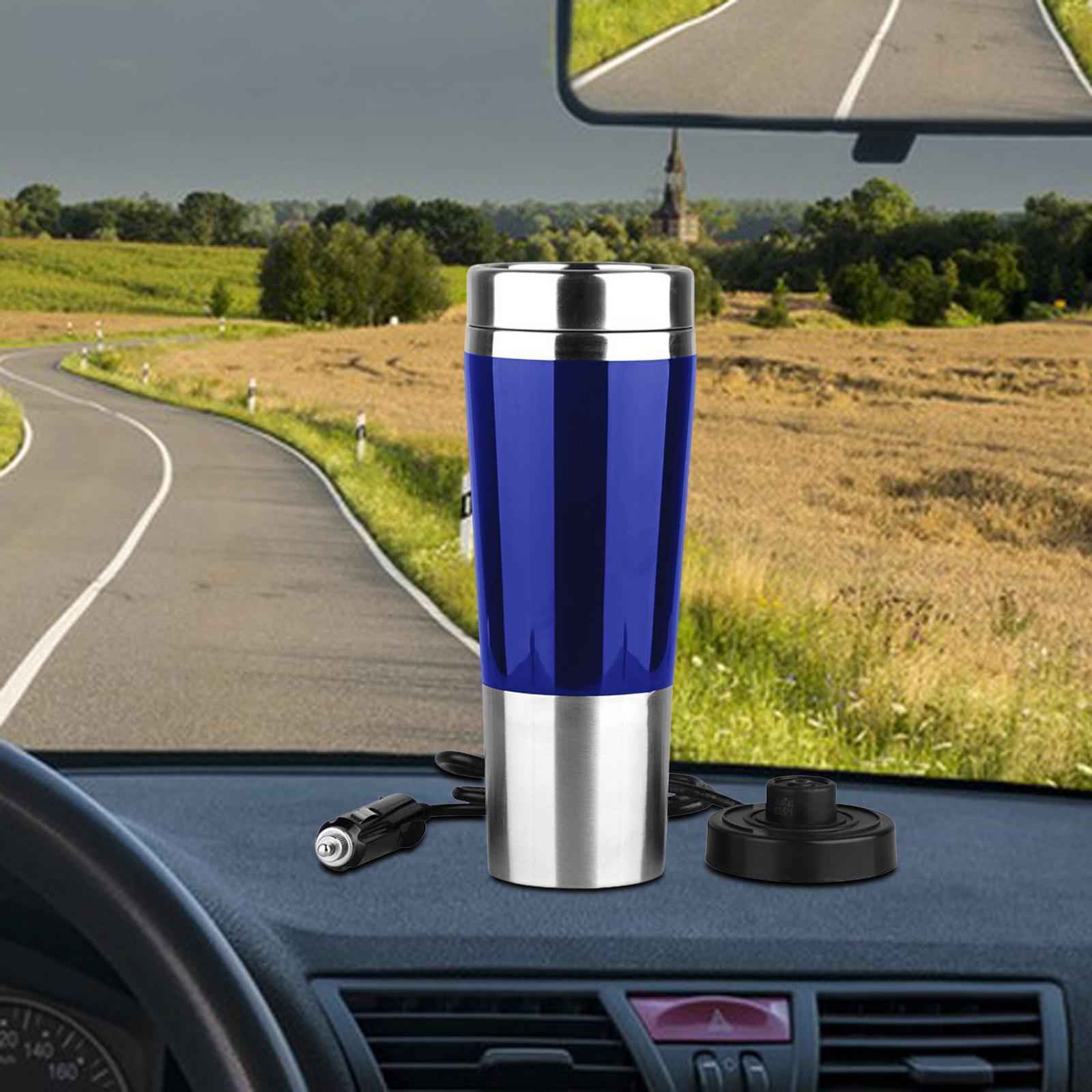 Electric 12V Car Kettle Boiler Warmer Hot Water Kettle Mug for Coffee Travel