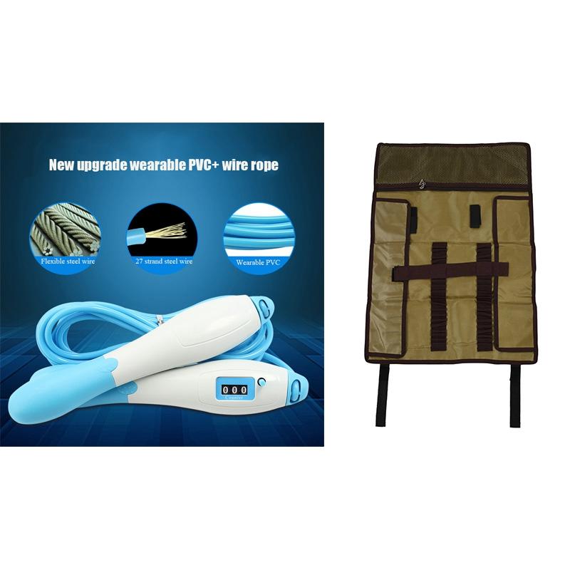 Dây Nhảy Với Phản Dây Nhảy Thể Dục Điều Chỉnh Thiết Bị Tốc Độ Dây & Cắm Trại Ngoài Trời Móng Tay Túi Túi Đựng Dụng Cụ