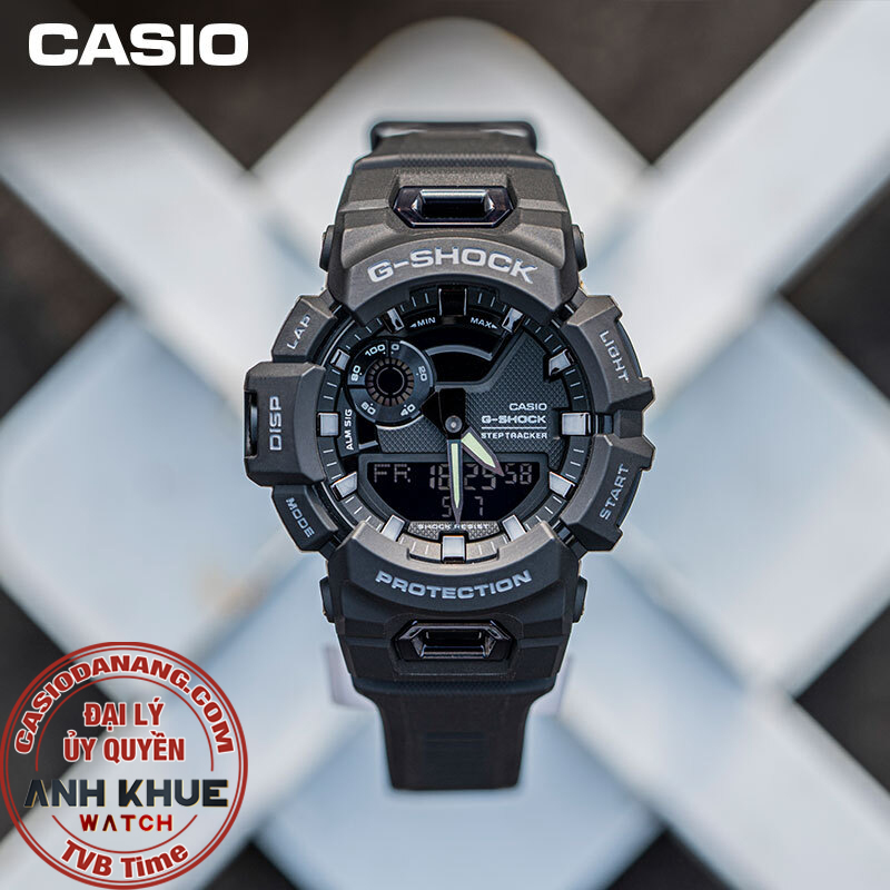 Đồng hồ nam dây nhựa Casio G-Shock chính hãng Anh Khuê GBA-900-1ADR (48mm)