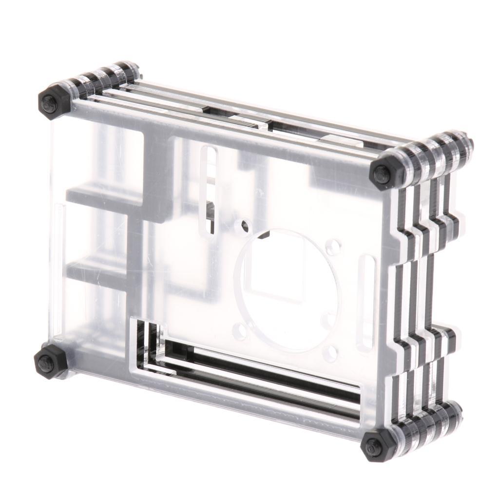 Clear Black Shell Case Box Enclosure for Raspberry Pi B+/Raspberry Pi 2