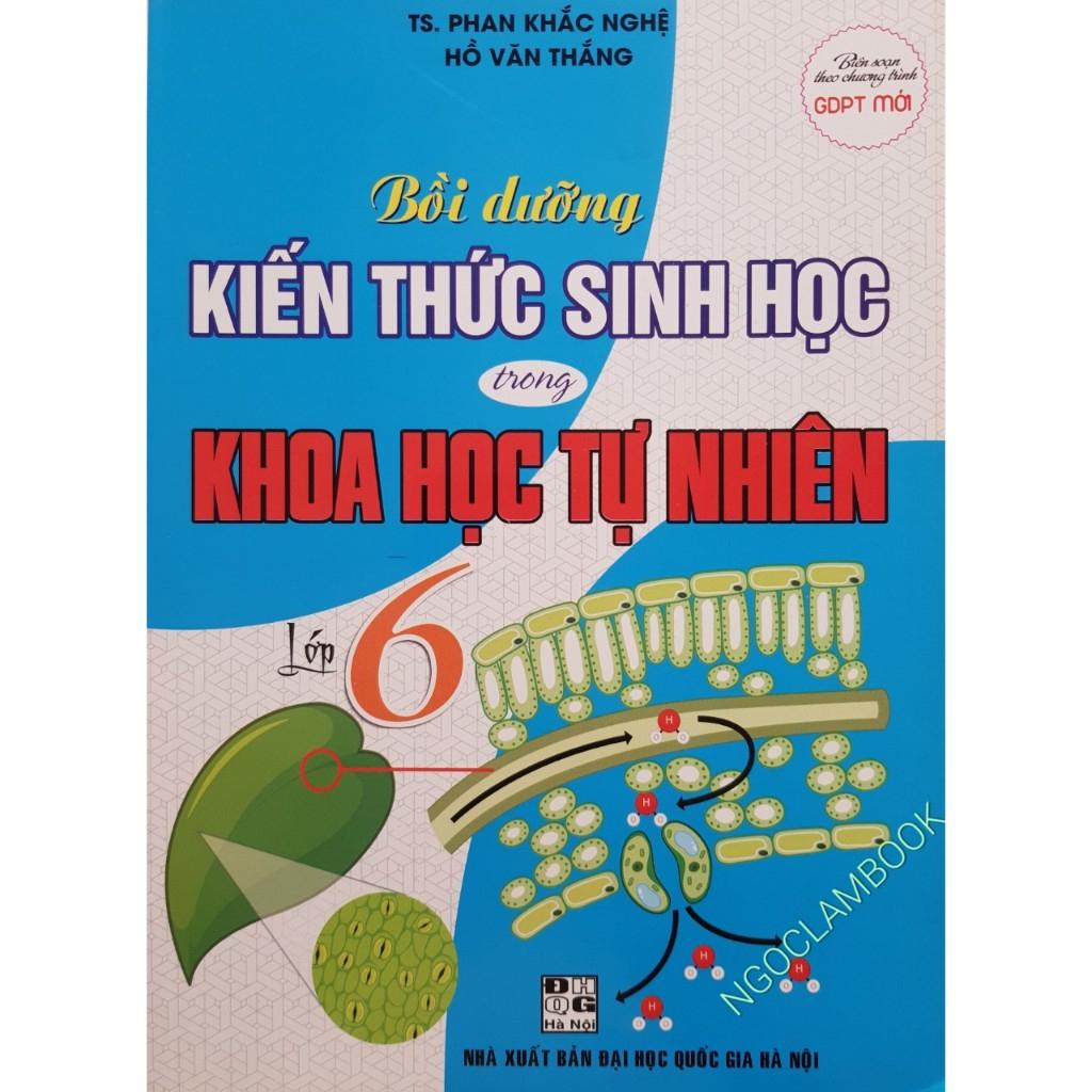 Sách - Combo 4 cuốn: Bồi dưỡng kiến thức Sinh Học Trong KHTN 6 + Bồi dưỡng học sinh giỏi Sinh học 7,8,9 - HA