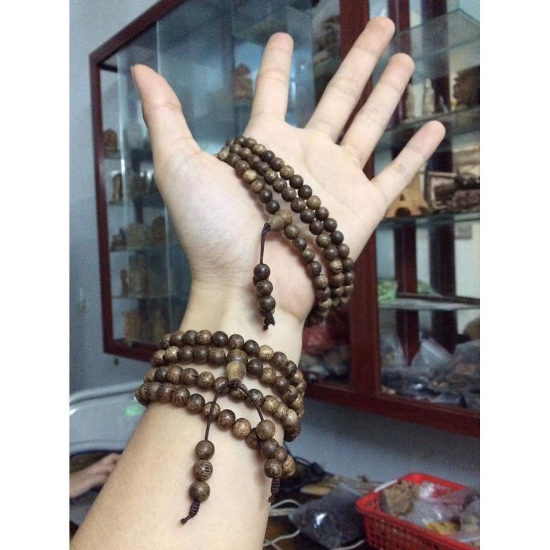 Vòng trầm 108 hạt -8 ly