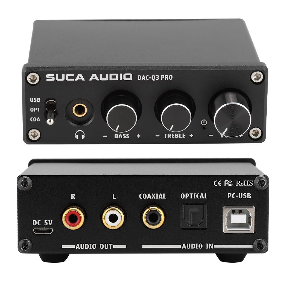 Giải Mã SUCA AUDIO DAC Q3 Pro - Chip SA9123 - 24bit/192kHz - Hàng chính hãng