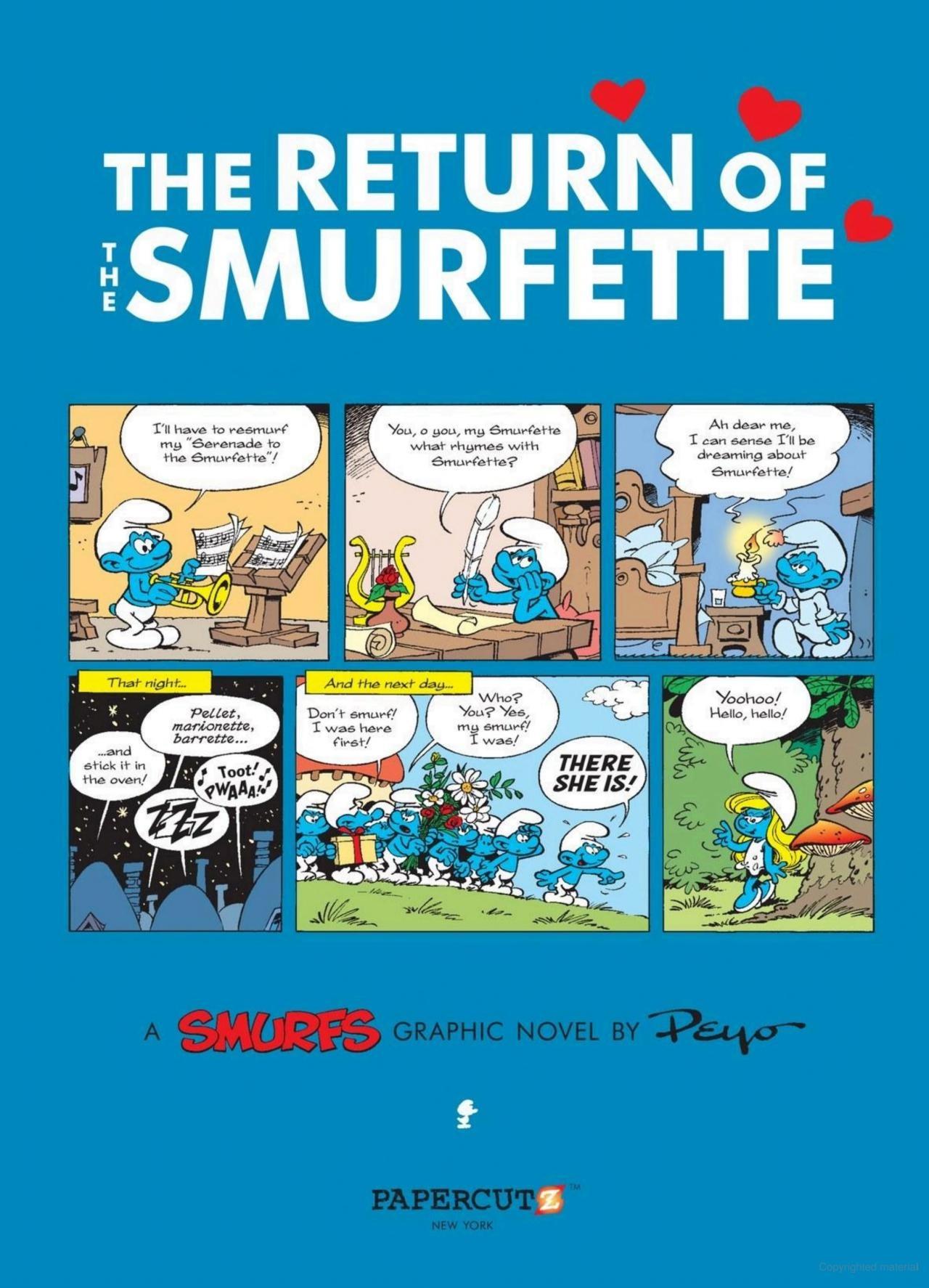 Sách ngoại văn: The Smurfs #10 - The Return Of The Smurfette