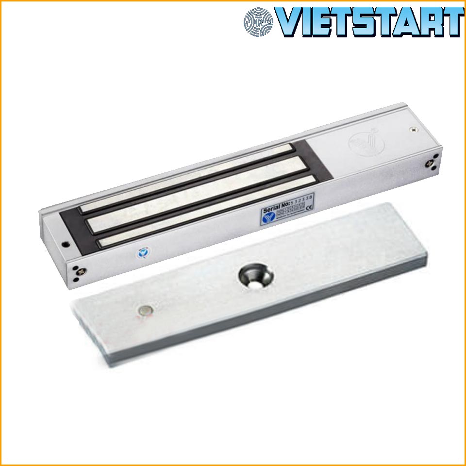 Khóa cửa điện từ ELI-LBS280-lực hút nam châm đơn 280LBS - điện 12/24V DC -dùng cho cửa kính, cửa gỗ, cửa thép..