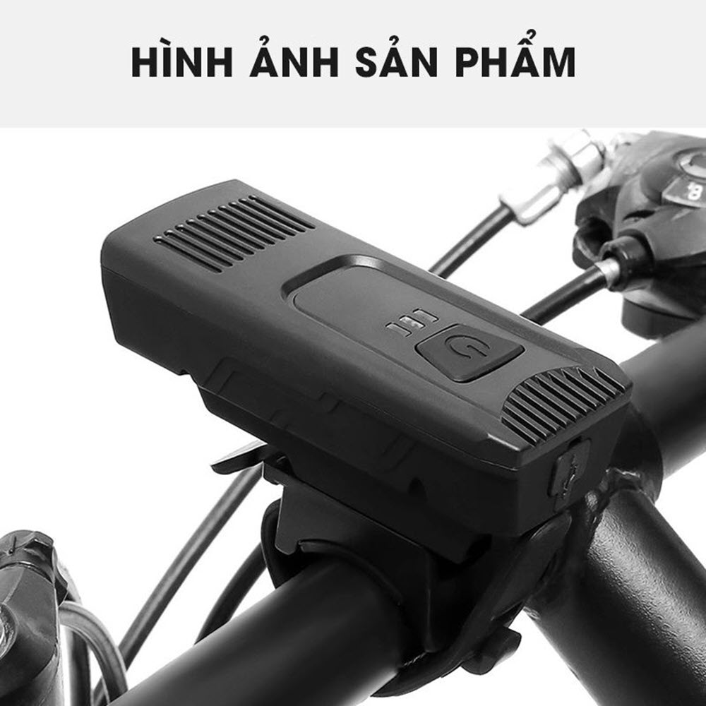 Đèn xe đạp dải LED siêu sáng tích hợp sạc USB Bikeboy B1803 Sportslink