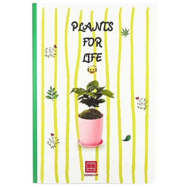 Combo 5 Vở Plants For Life - Kẻ Ngang 120 Trang - Hồng Hà 1416 (Mẫu Màu Giao Ngẫu Nhiên)