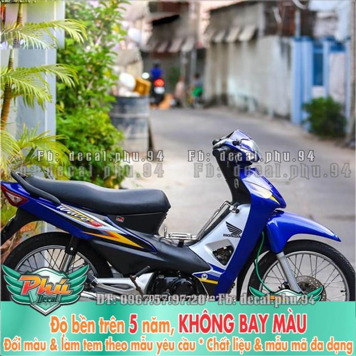 Tem rời Wave S xanh bạc