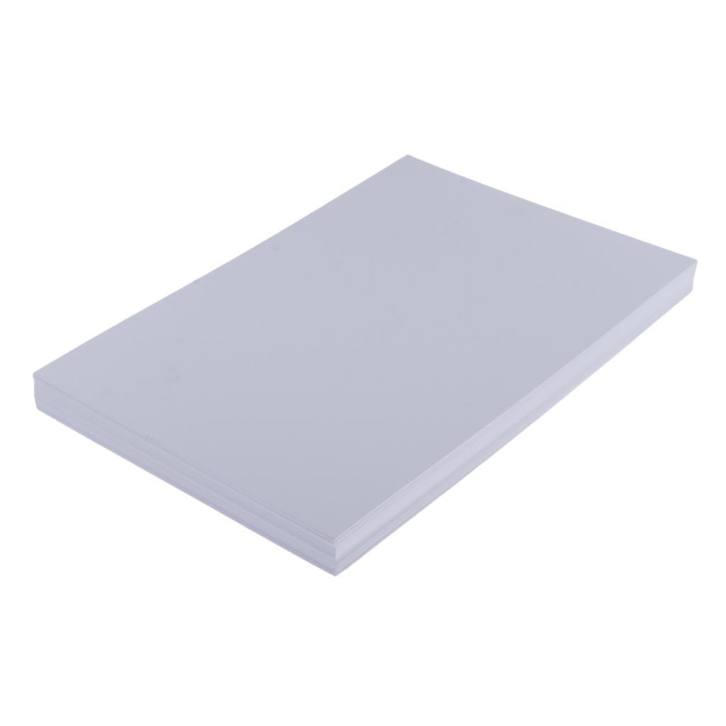 50pcs Clear Paper Painting Writing Paper A4/A5/A3 White Paper 50 Sheets
