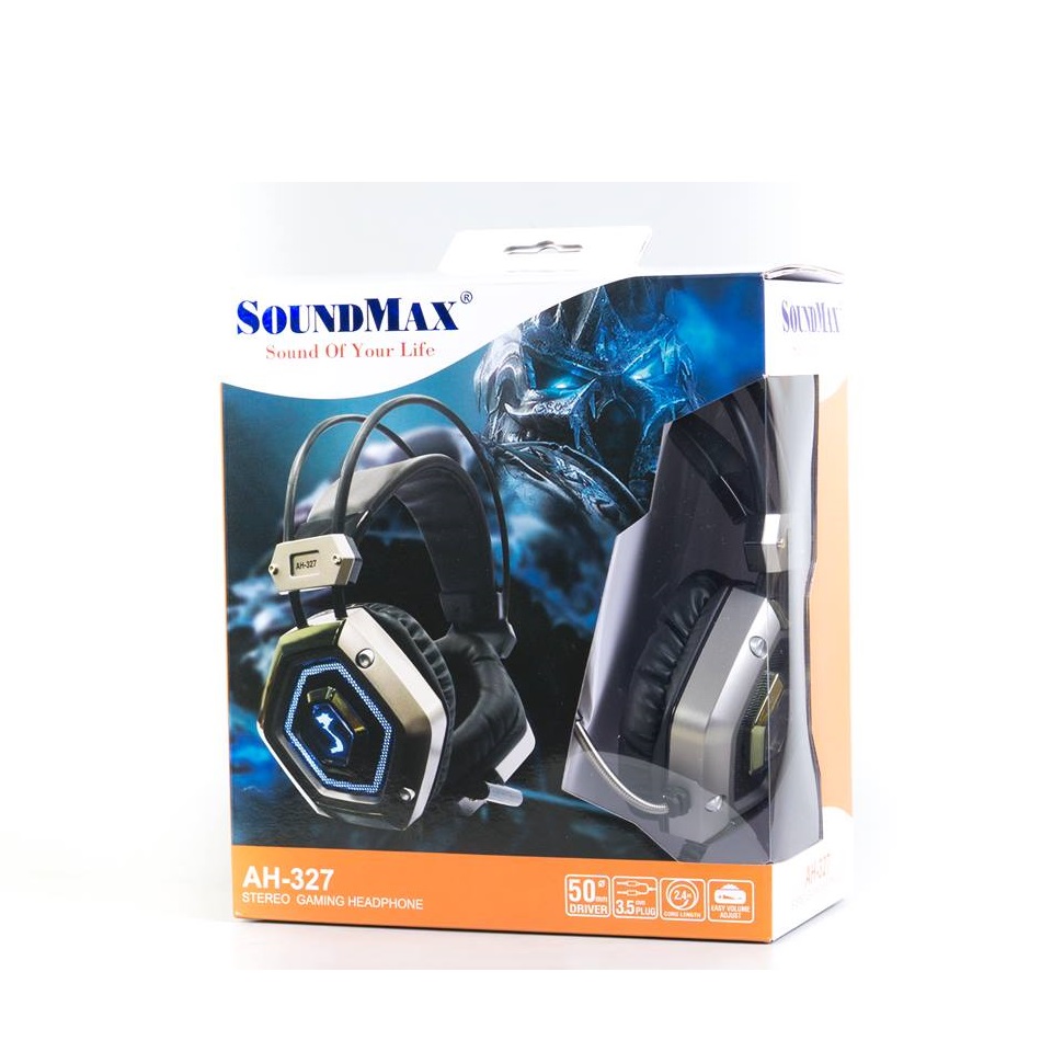 Tai Nghe Gaming Chụp Tai SoundMax AH-327 - Hàng Chính Hãng