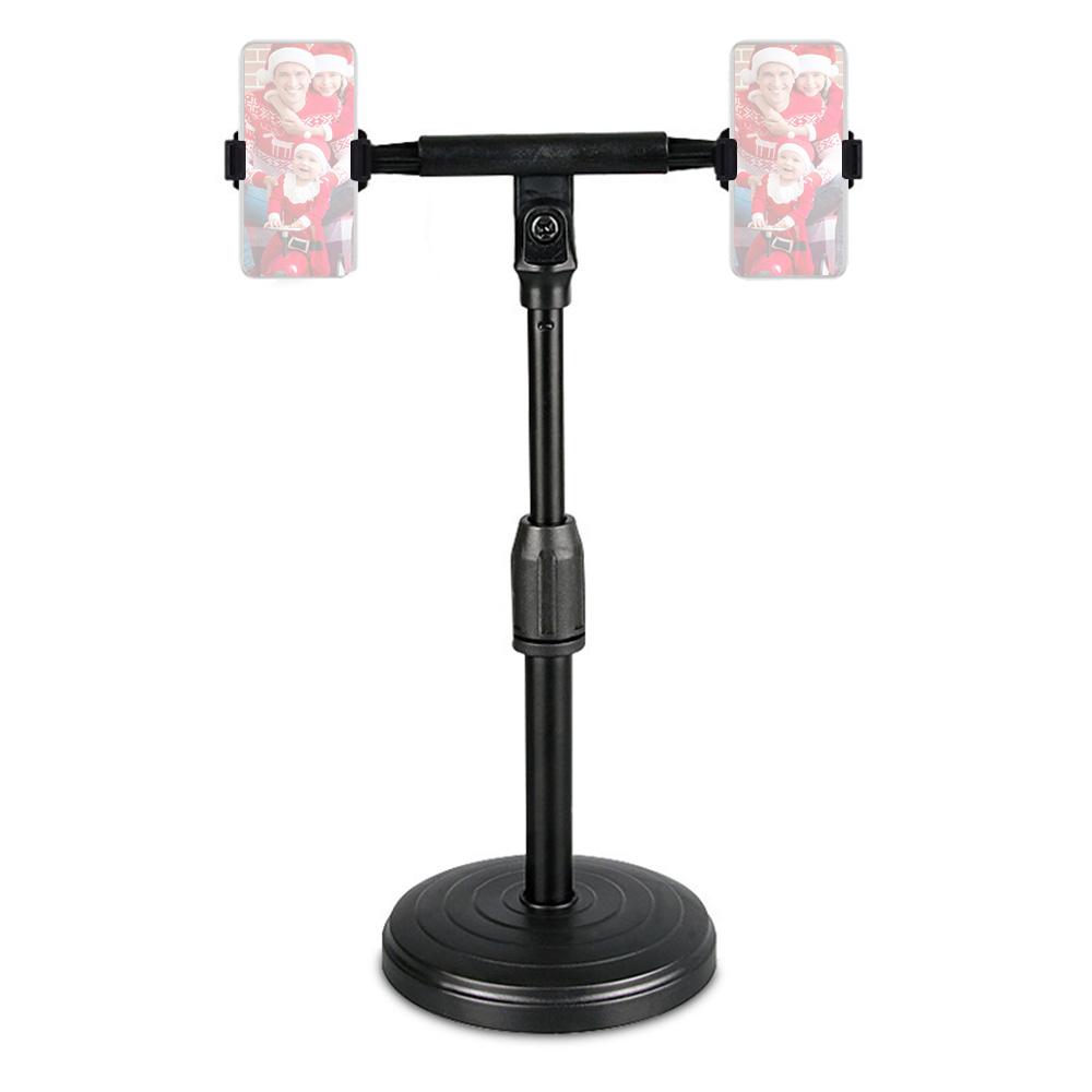 Giá đỡ điện thoại thông minh để bàn 22cm-32cm Chiều cao có thể điều chỉnh Xoay 360 ° để phát trực tiếp trực tuyến