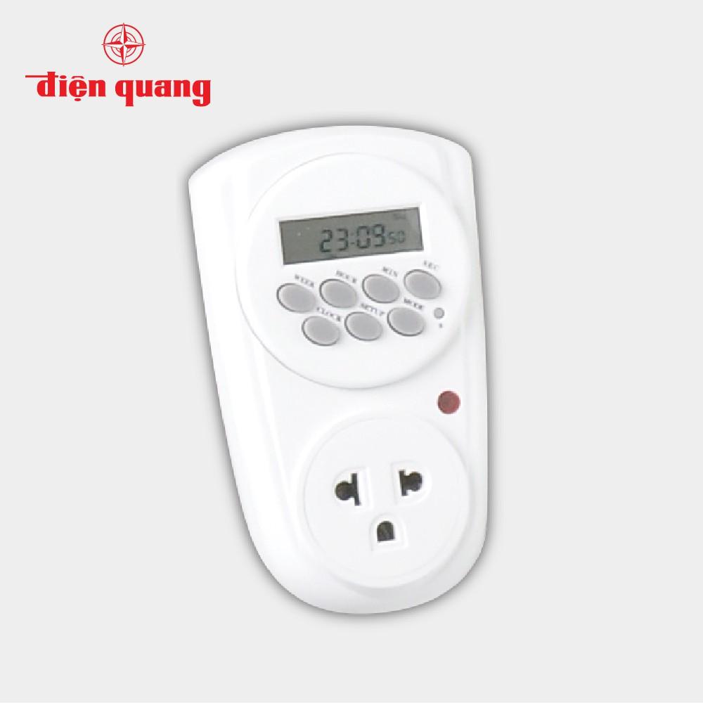 Ổ cắm hẹn giờ Điện Quang ĐQ ESK DT08 W 13