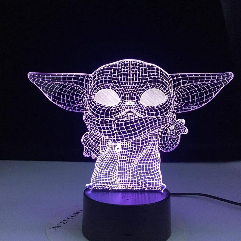 Đèn Ngủ Trang Trí Hình 3d Độc Đáo