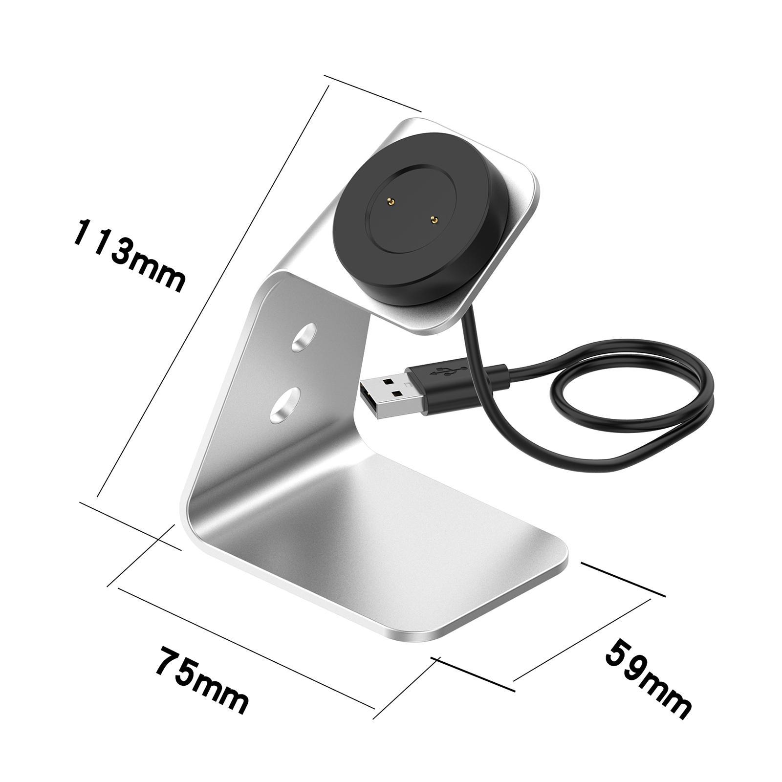 Replacement Charger Dock Stand GT GT2 GT 2e 42mm 46mm New Watch-Gray