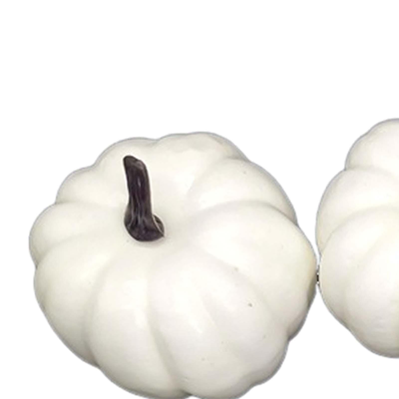 12Pcs Fake Pumpkins Model/ Mini Simulation Pumpkins Model/ Mini Children's Education Tool /Fake Foam Pumpkins for Halloween