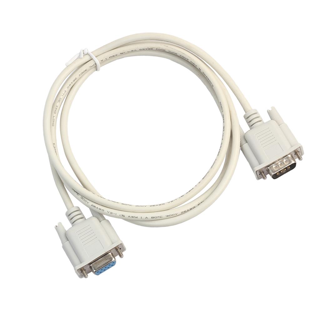 PVC RS232 Male To Female DB9 HDMI Adapter Cable Serial Port Cable