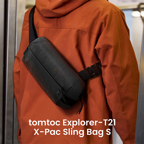 Túi đeo chéo Tomtoc Explorer-T21 X-Pac Sling Bag S 8.3 inch T21S1D2/H02A4D2 - Hàng chính hãng