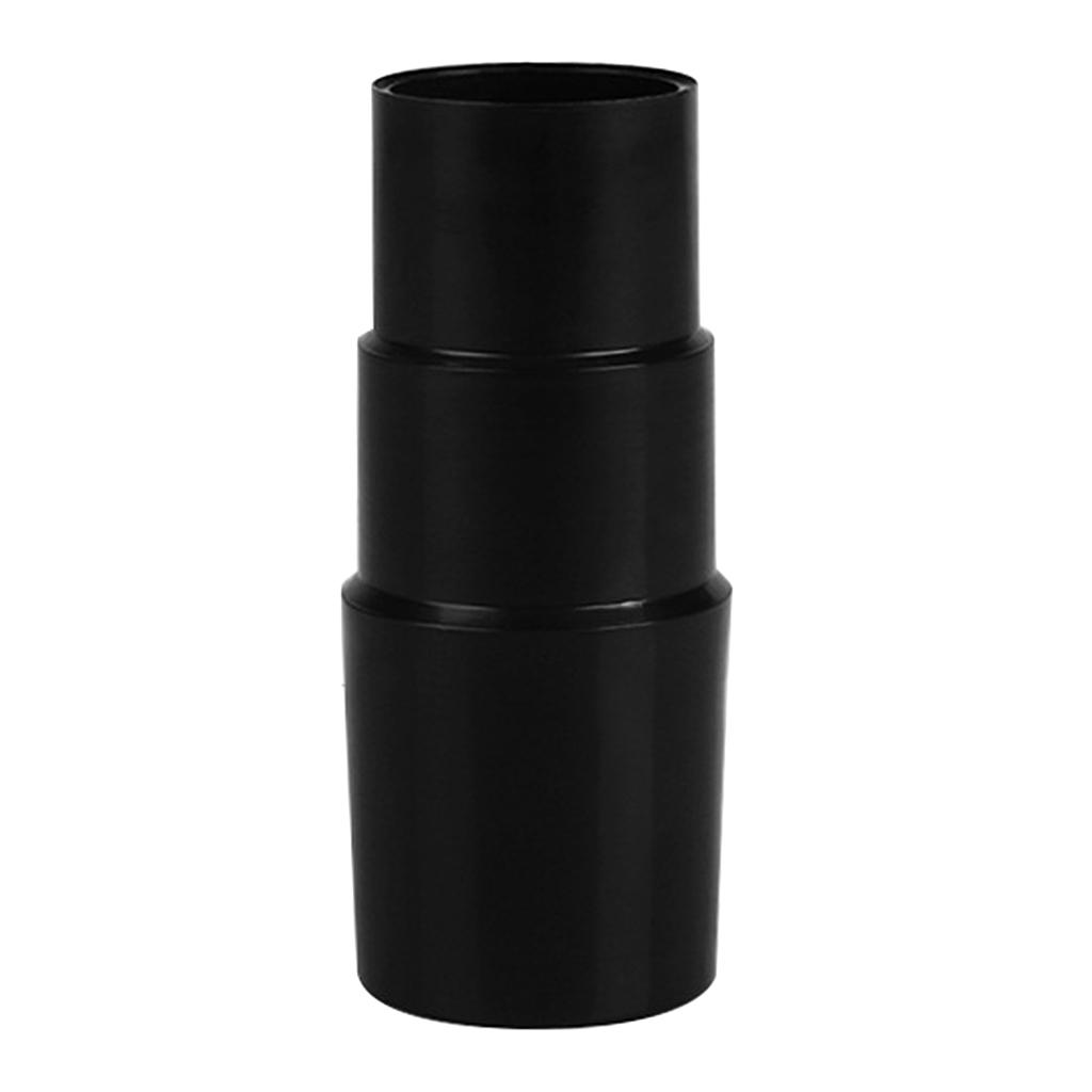 Set of 2 Vacuum Cleaner Attachment Converter Adaptor 32mm to 32mm 35mm Black