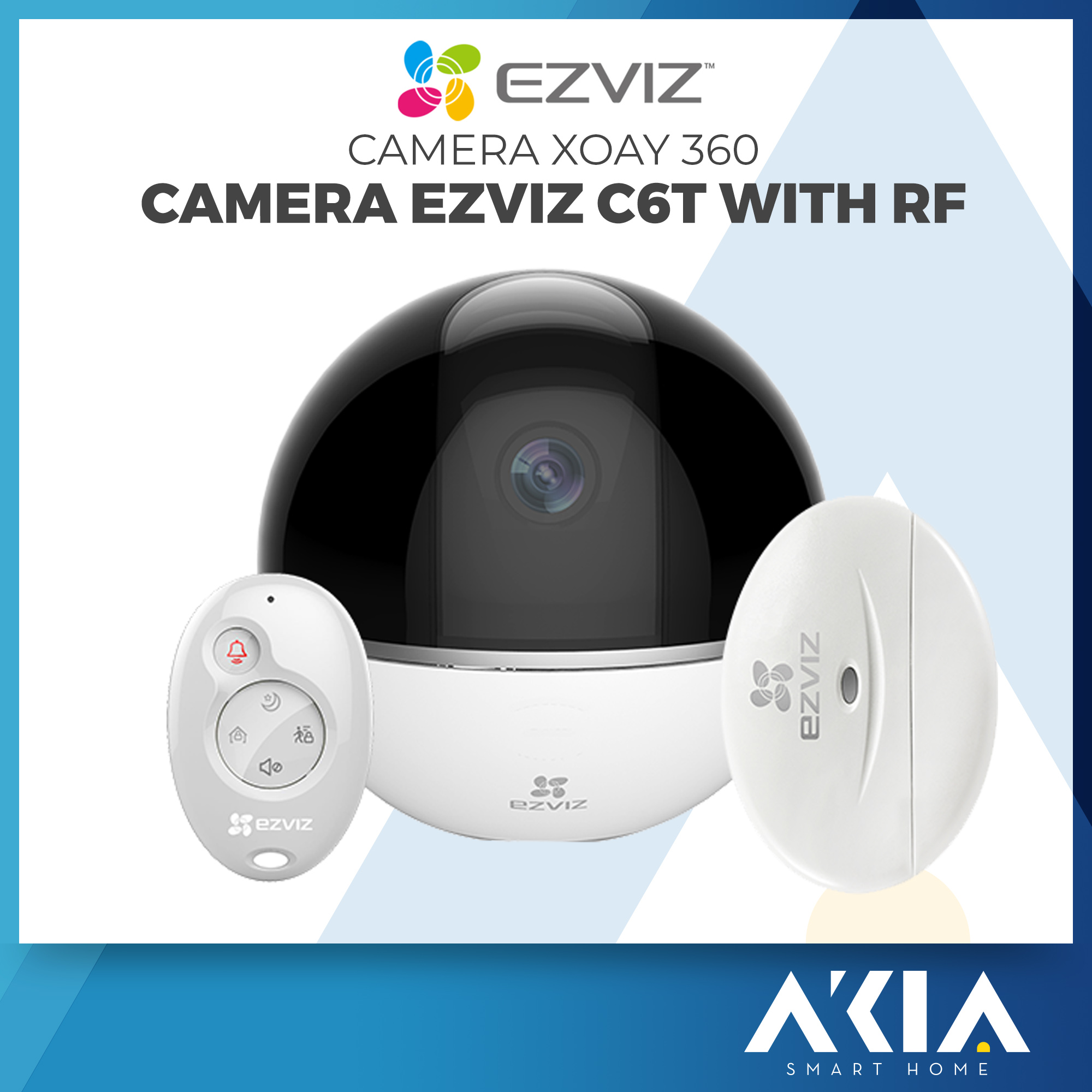 Camera Ezviz CS-CV248-A3-32WMFR (C6T with RF) Quay Quét - Hàng Chính Hãng