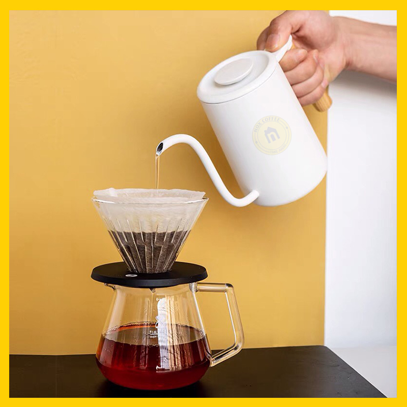 Phễu V60 Timemore | Chất liệu thủy tinh