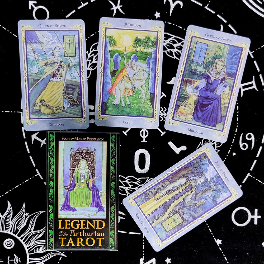 Bài Tarot Legend The Arthurian Tarot 78 Lá Tặng Đá Thanh Tẩy