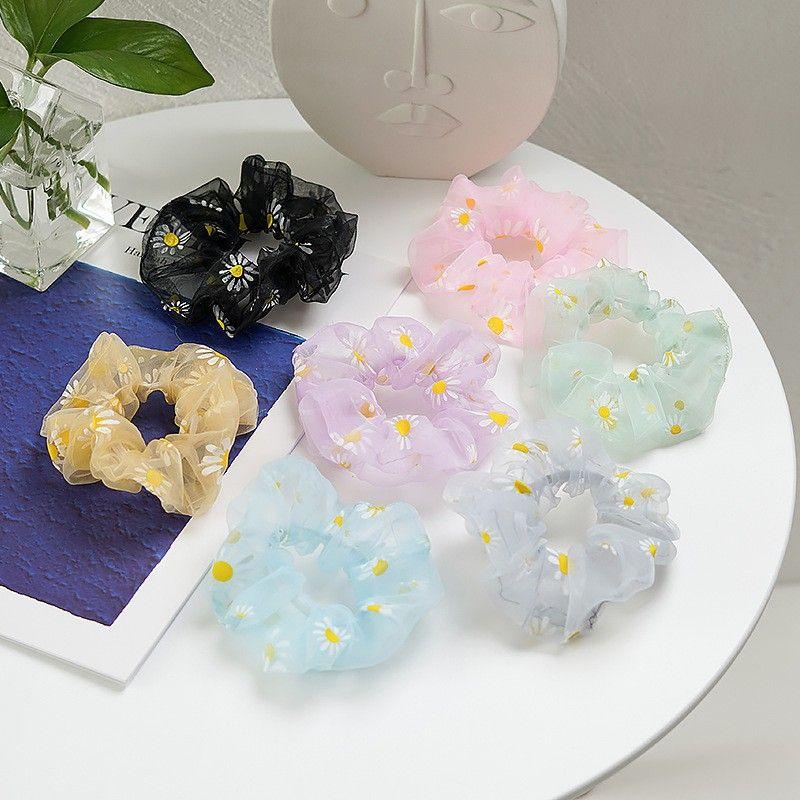 CỘT TÓC SCRUNCHIES VOAN HOA CÚC