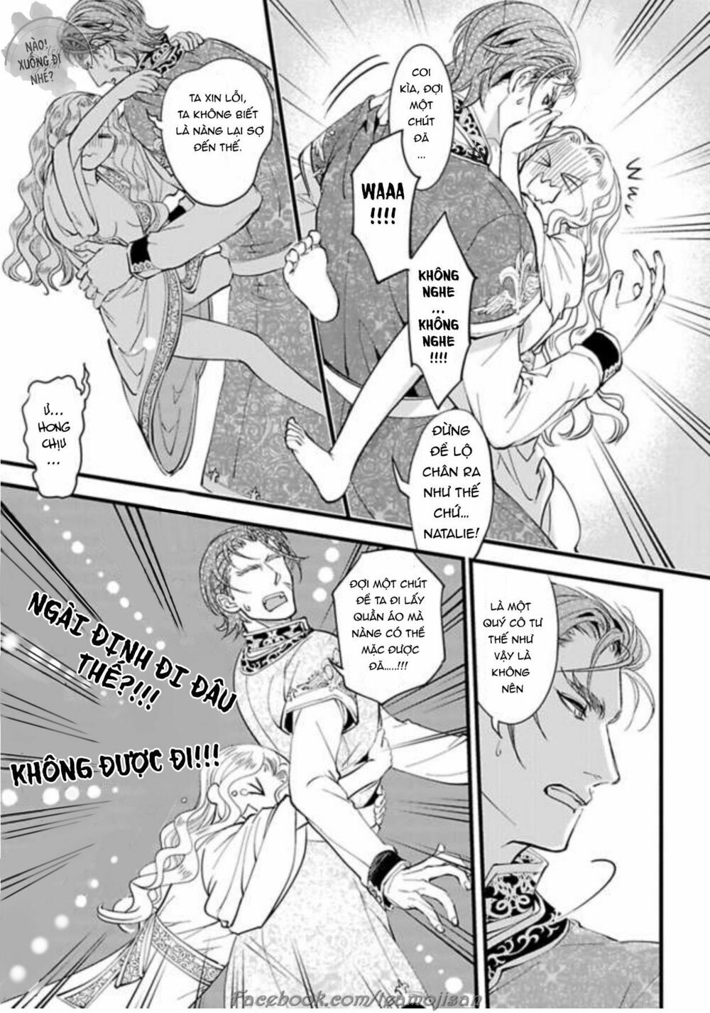 mối tình lệch tuổi của chàng kỵ sĩ và nàng tiểu thư quý tộc chapter 2 24