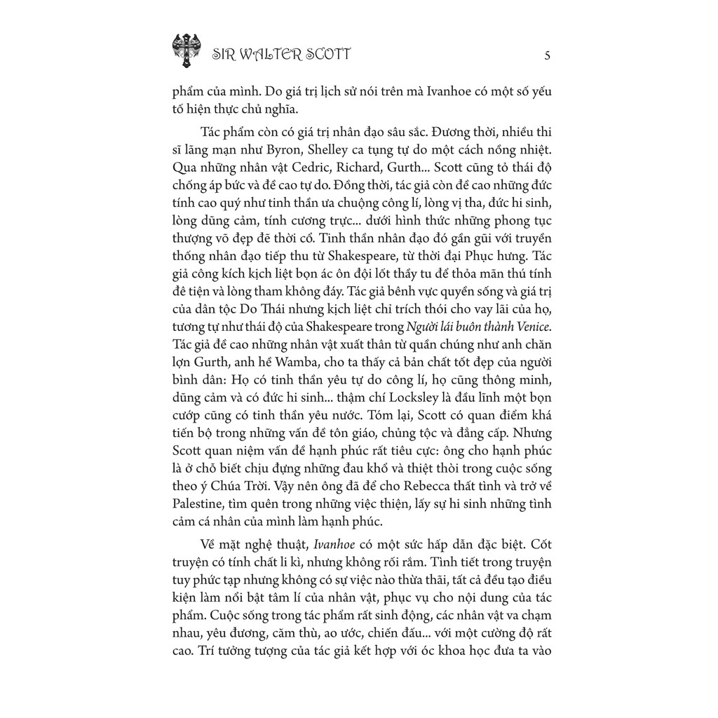 Sách- Ivanhoe - Sir Walter Scott
