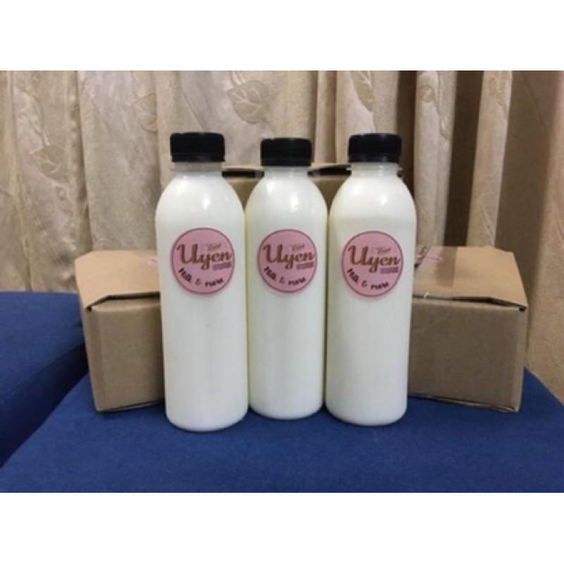 Chai Nhựa Tròn Nắp Đen 500ml. Chai Nhựa Dày. đã kèm nắp