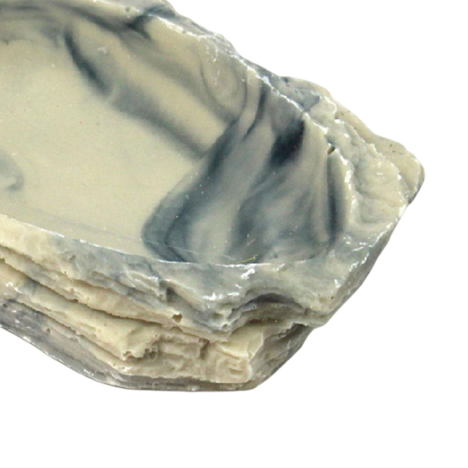Reptile  Bowl Feeding Bowl Resin Food Feeder for Frog Dragon Gecko