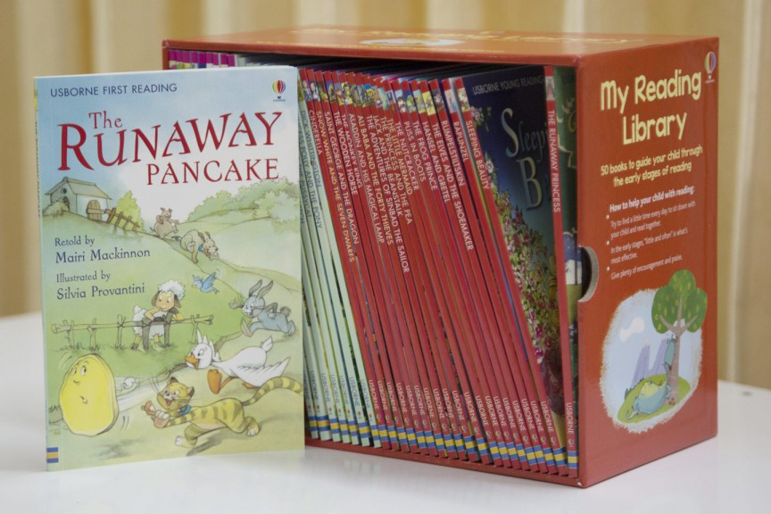 Usborne My Reading Library - Bộ Đỏ 50 cuốn