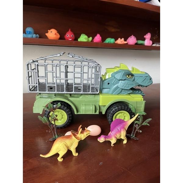 Đồ Chơi Xe Khủng Long Chở Thú , Mô Hình Xe Ô Tô Cho Bé Size To