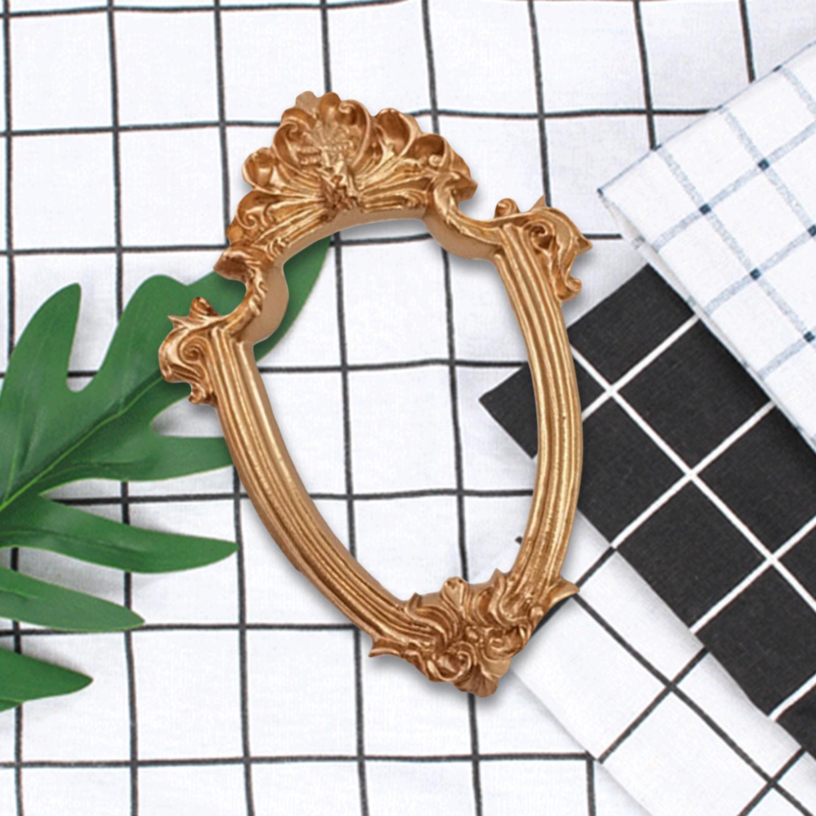 2xAntique Picture Frame Pictures Holder for Christmas Hallway Decor 8.5x12CM